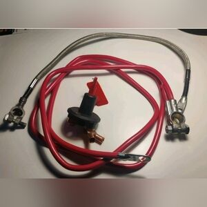 Battery Isolator Kill Switch And Cables